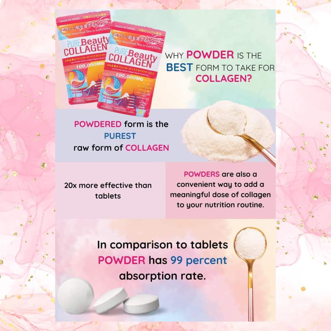 Pure Beauty Collagen | Made in Japan | 100G