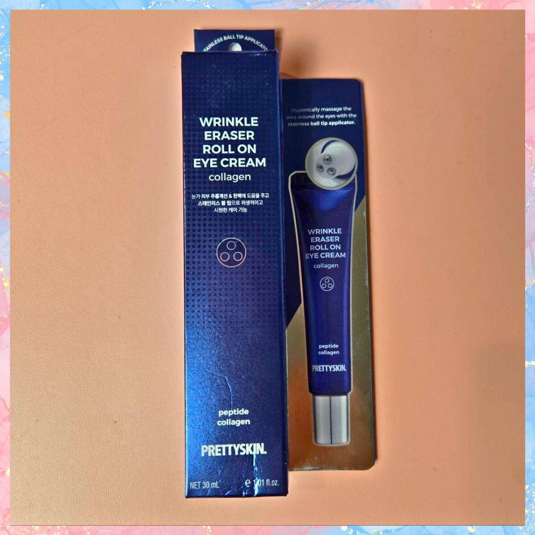 Pretty Skin Wrinkle Eraser roll on eye cream | 30ML