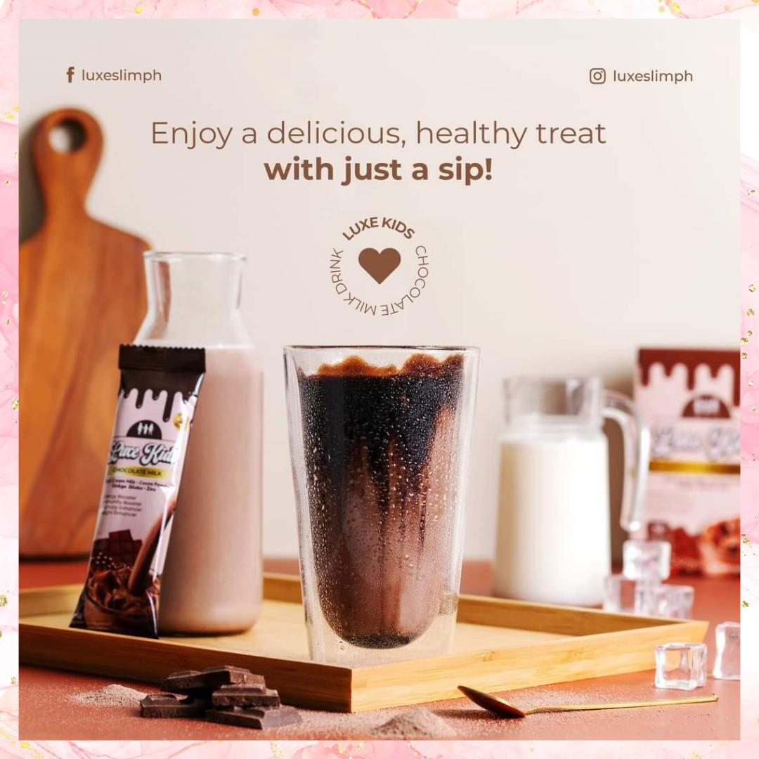 Luxe Kids Chocolate Milk Drink | 10sachets