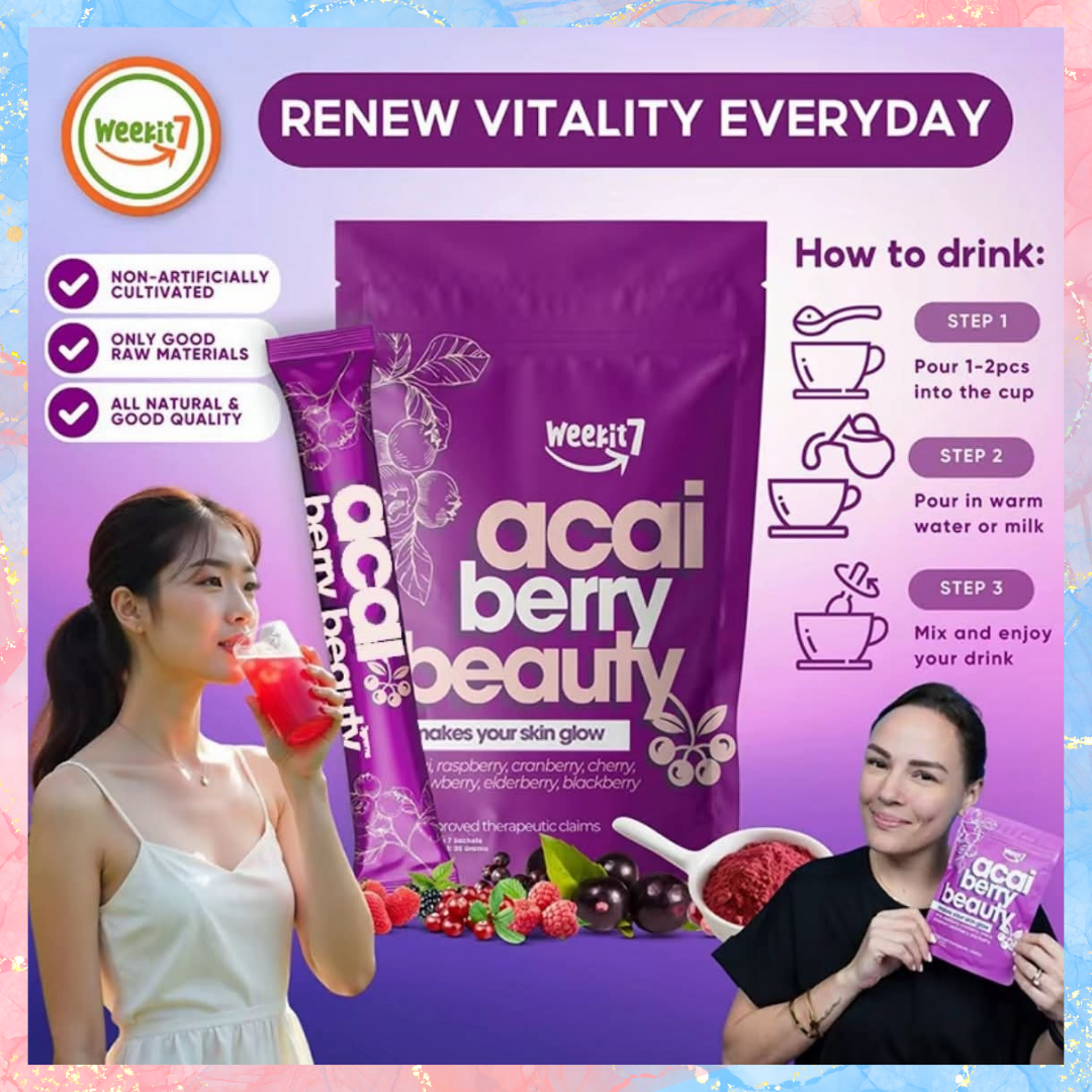 Weekit7 Acai Berry Beauty Juice