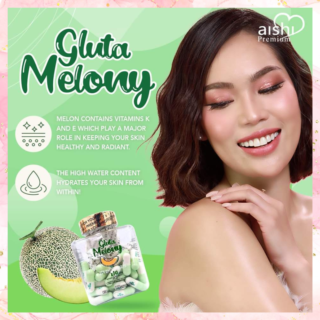 Aishi Gluta Melony Advanced White x10 | 60caps