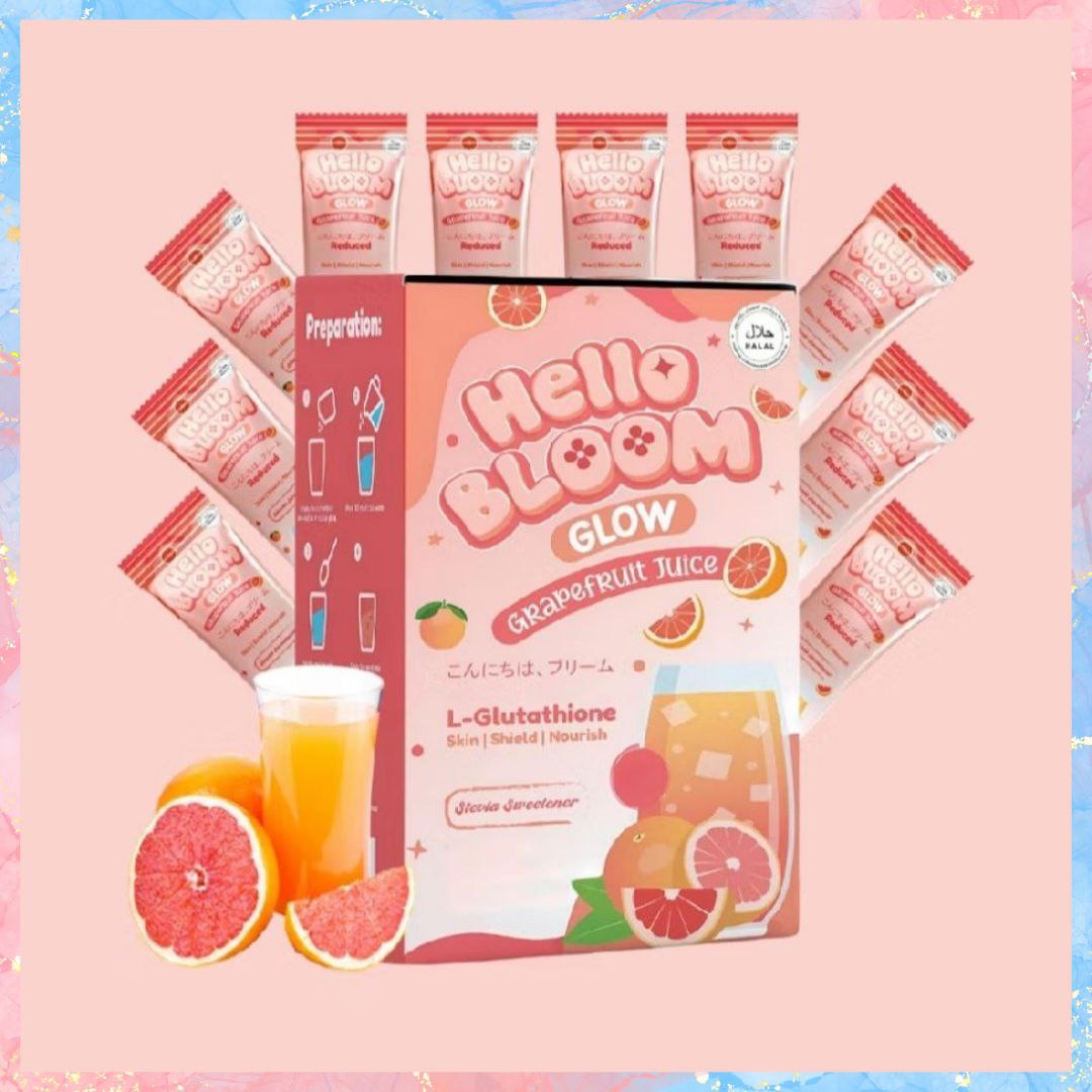 Hello Bloom GLOW Reduced L-Glutathione | 10sachets