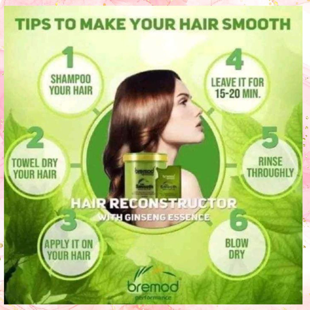 Bremod Top Smooth Hair Reconstruction with rich Ginseng Essence | 50ML