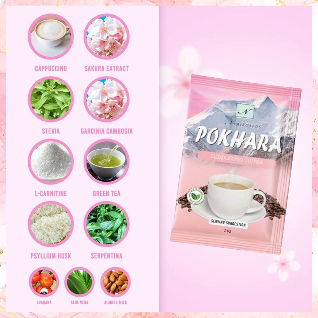 Namiroseus Pokhara Cappuccino Coffee | 10sachets