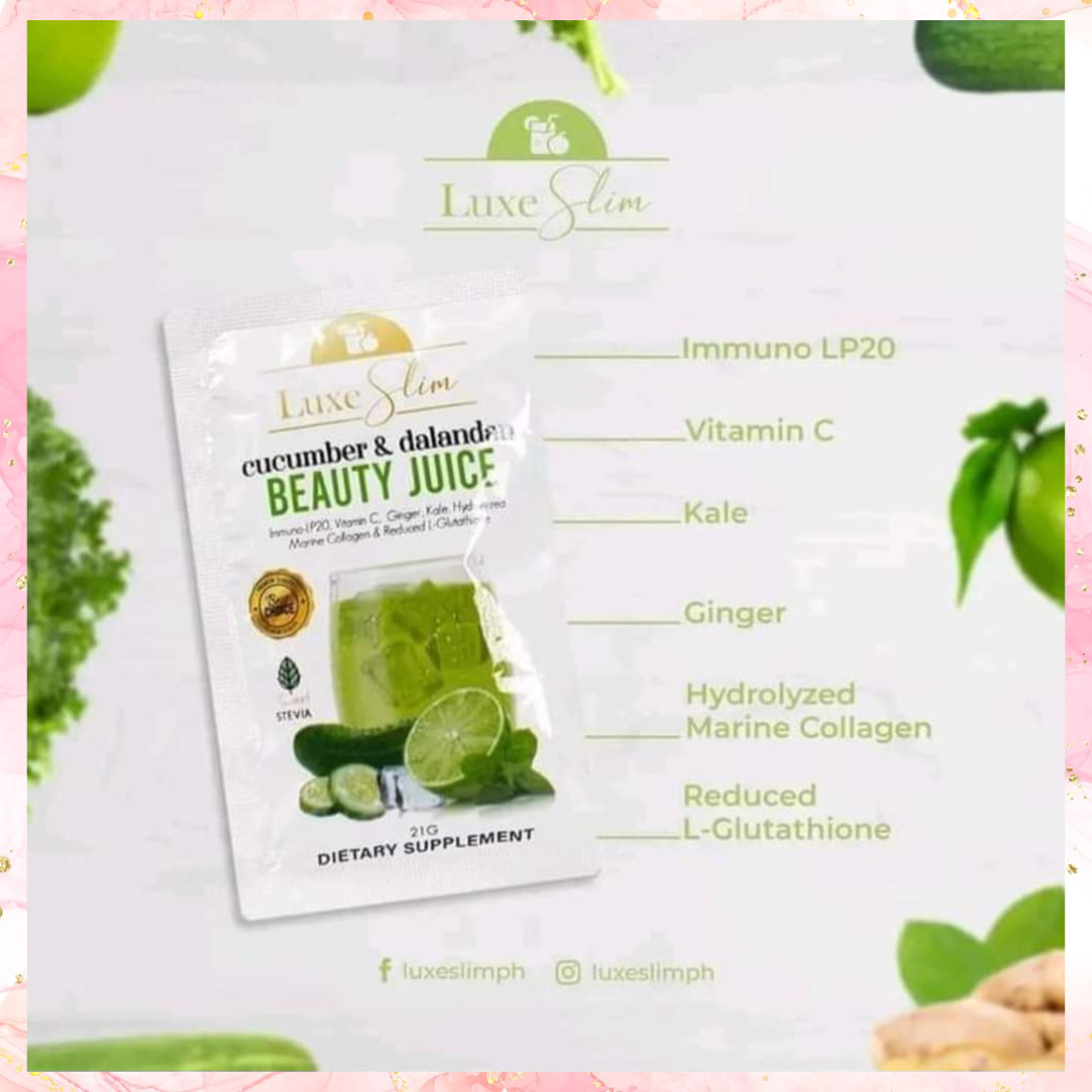 Luxe Slim Cucumber & Dalandan Beauty Juice | 210G