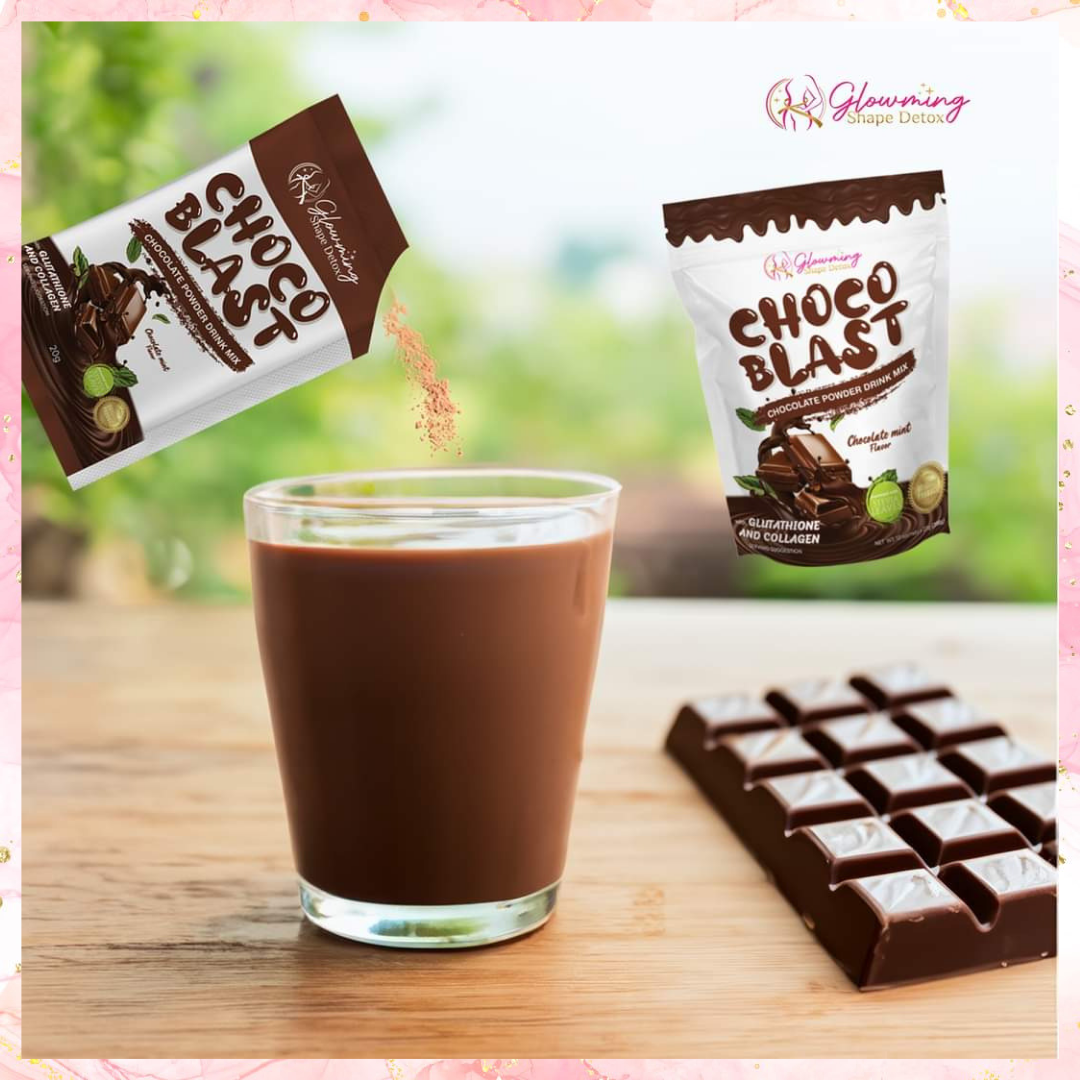 Glowming Shape Choco Blast Detox Drink | 10sachets