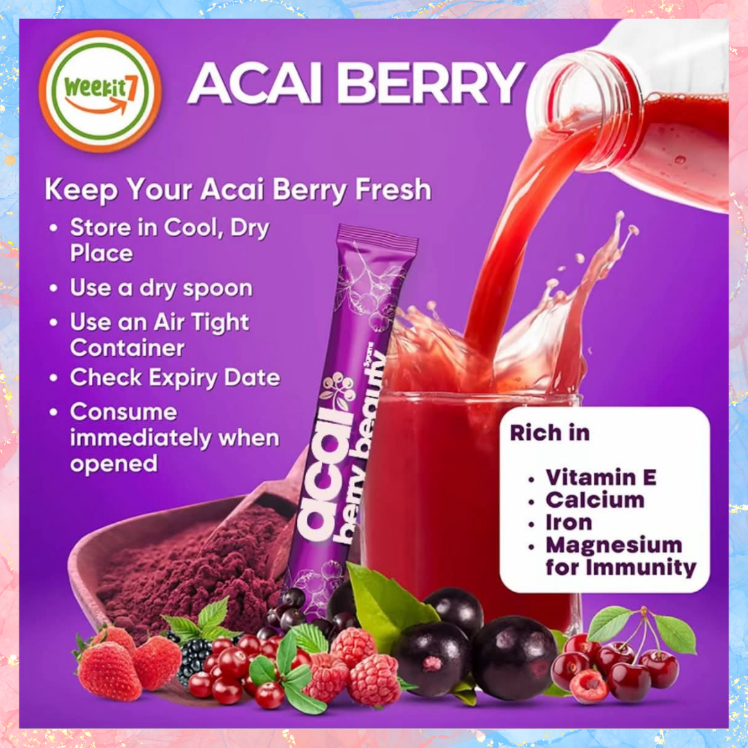 Weekit7 Acai Berry Beauty Juice