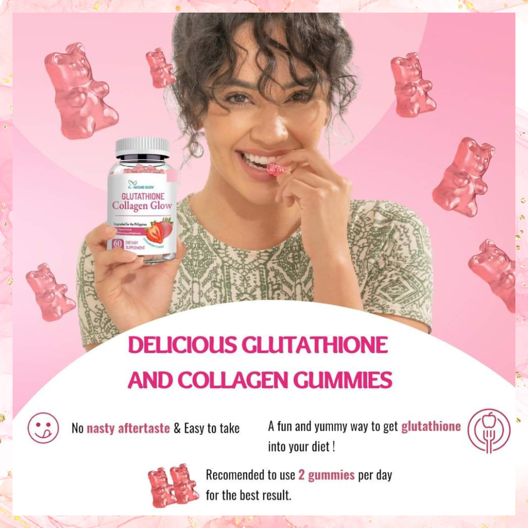 Nature Glow Glutathione Collagen Glow Gummies