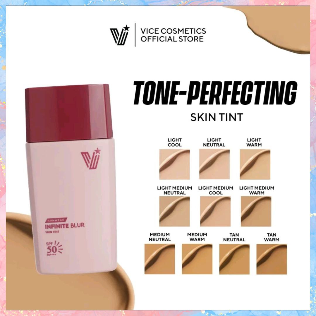Vice Cosmetics Infinite Blur Sunwear Skin Tint SPF50 PA++++ | 30G