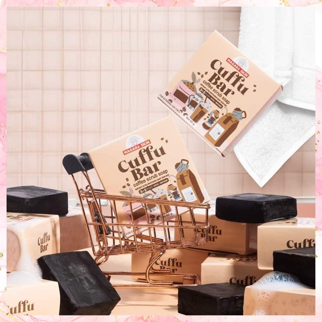 Magara Skin Cuffu Bar Coffee Scrub Soap