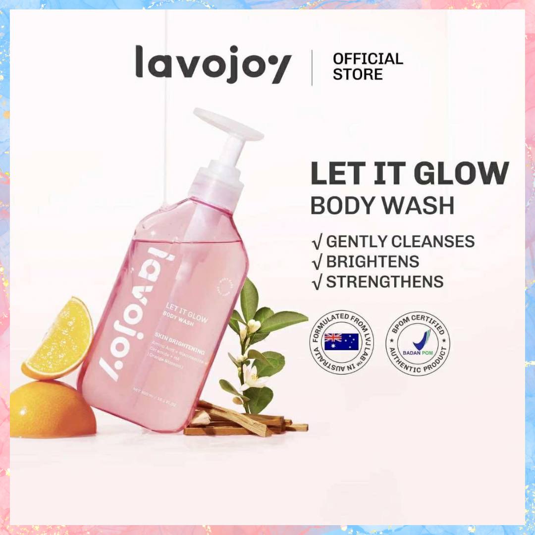 Lavojoy Let it Glow Body Wash | 300ML