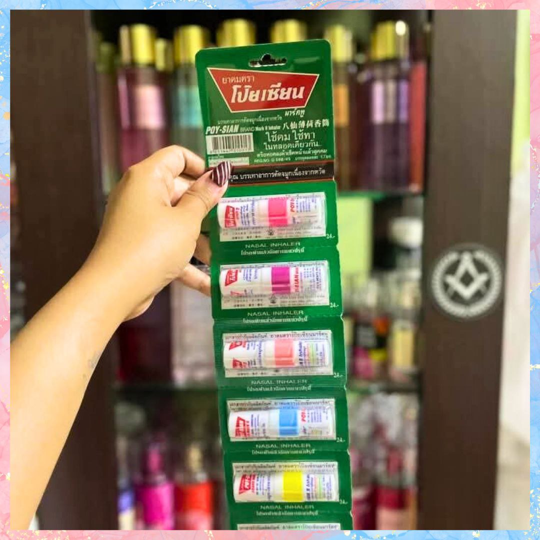 PASTEL & POY-SIAN Inhaler | 6PCS