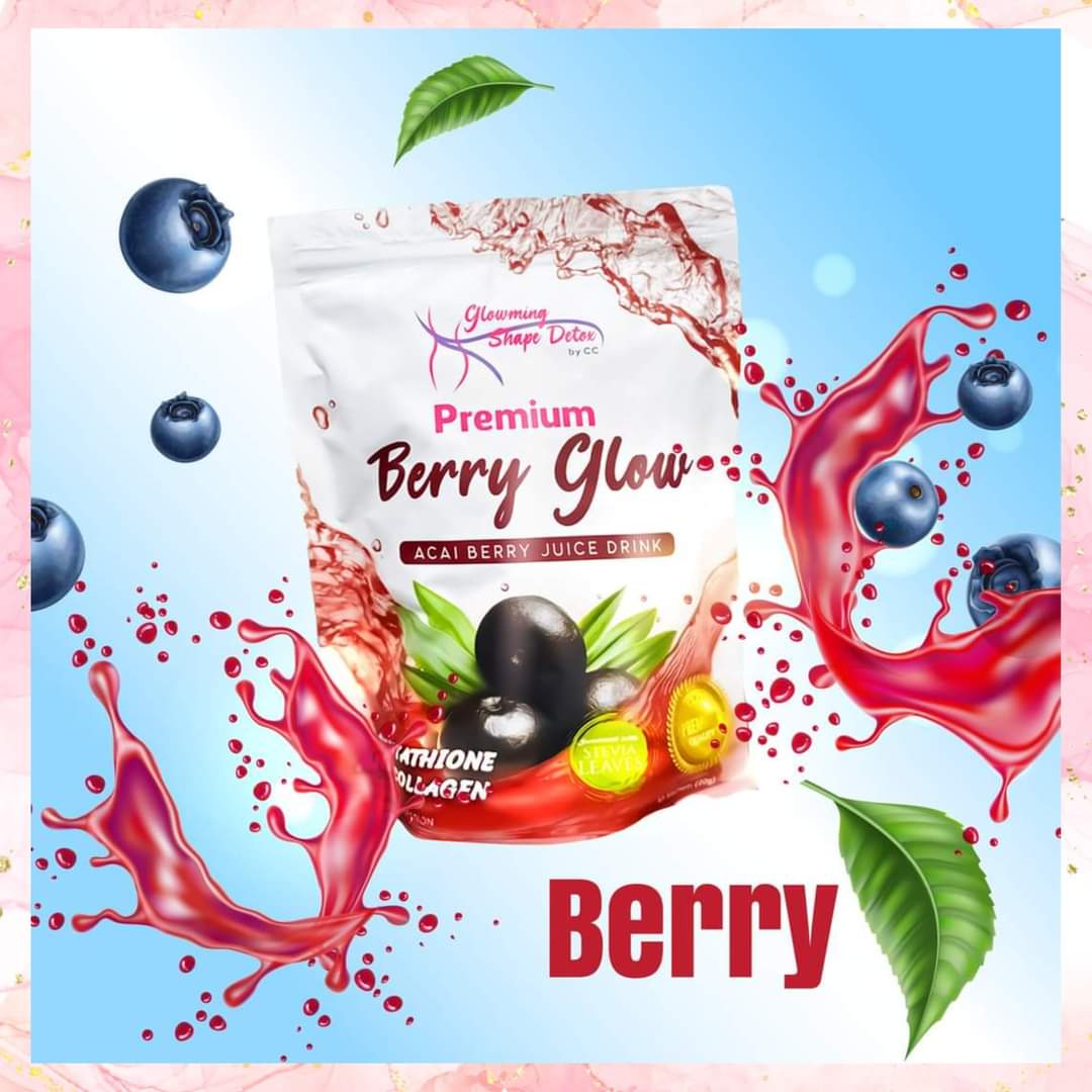 Glowming Shape Detox - Premium Berry Glow | Acai Berry Juice