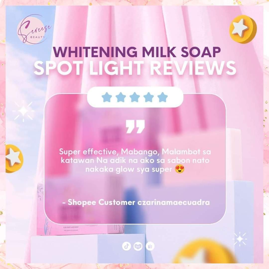 ORIGINAL Sereese Whitening Milk Soap