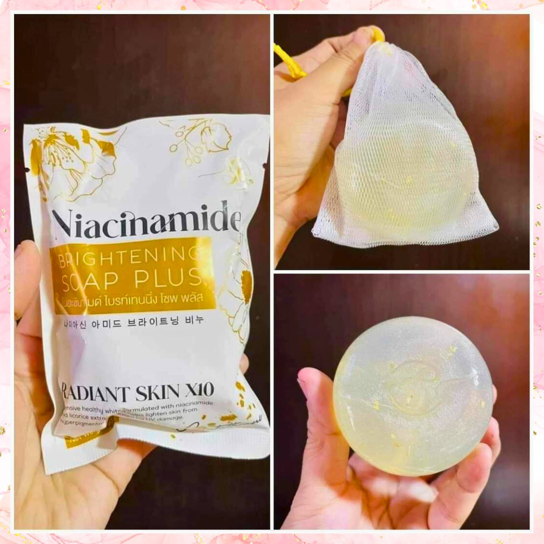 GST Niacinamide Brightening Soap Plus | 80G