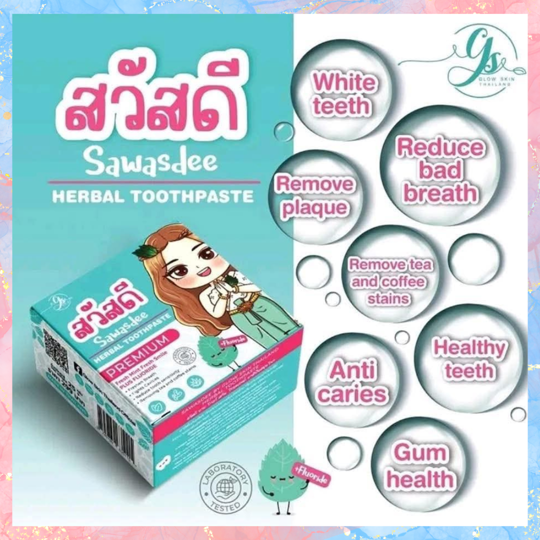 Sawasdee Herbal Toothpaste | 25G