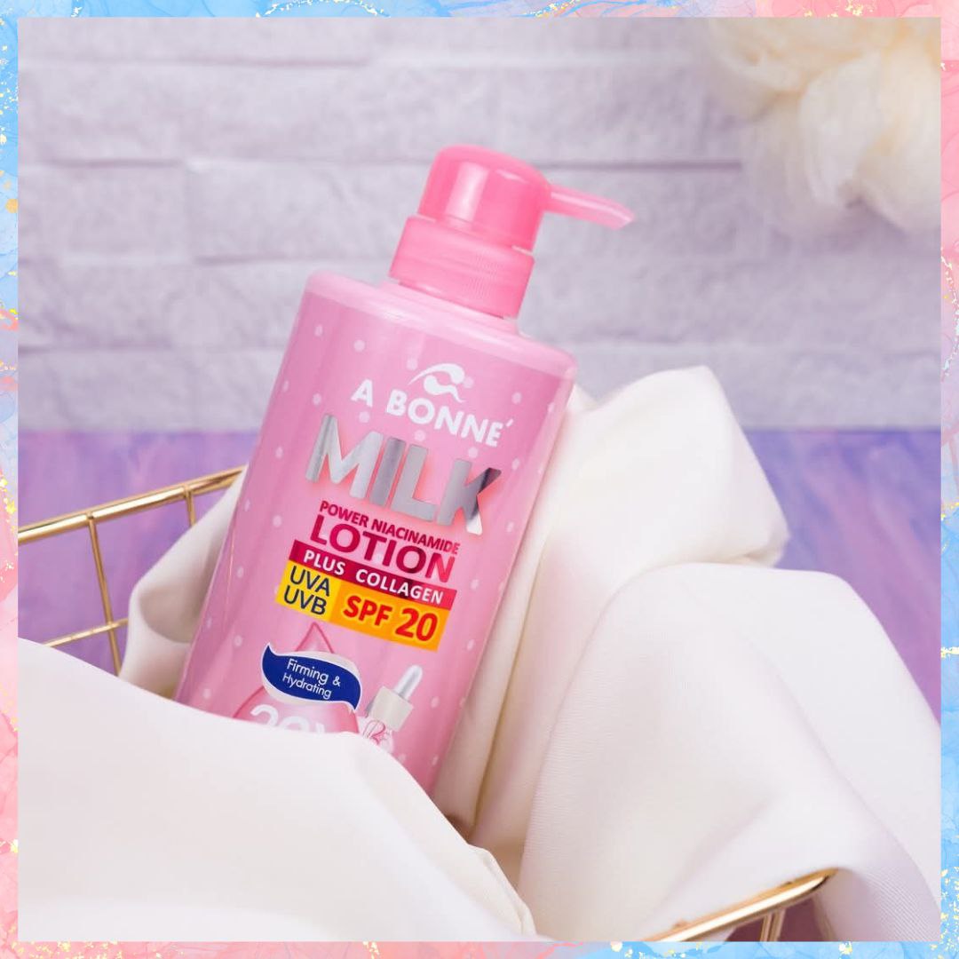 A Bonne Milk Power Niacinamide Lotion Plus Collagen UVA/UVB SPF20 | 500ML