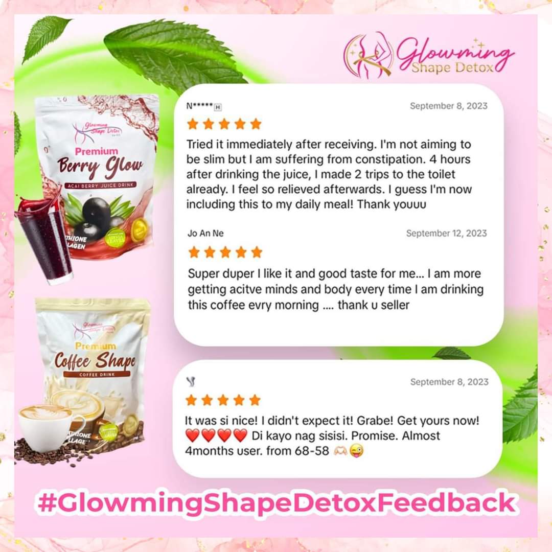 Glowming Shape Detox - Premium Berry Glow | Acai Berry Juice