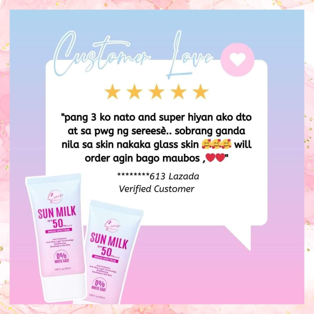 Sereese Sunmilk Sunscreen