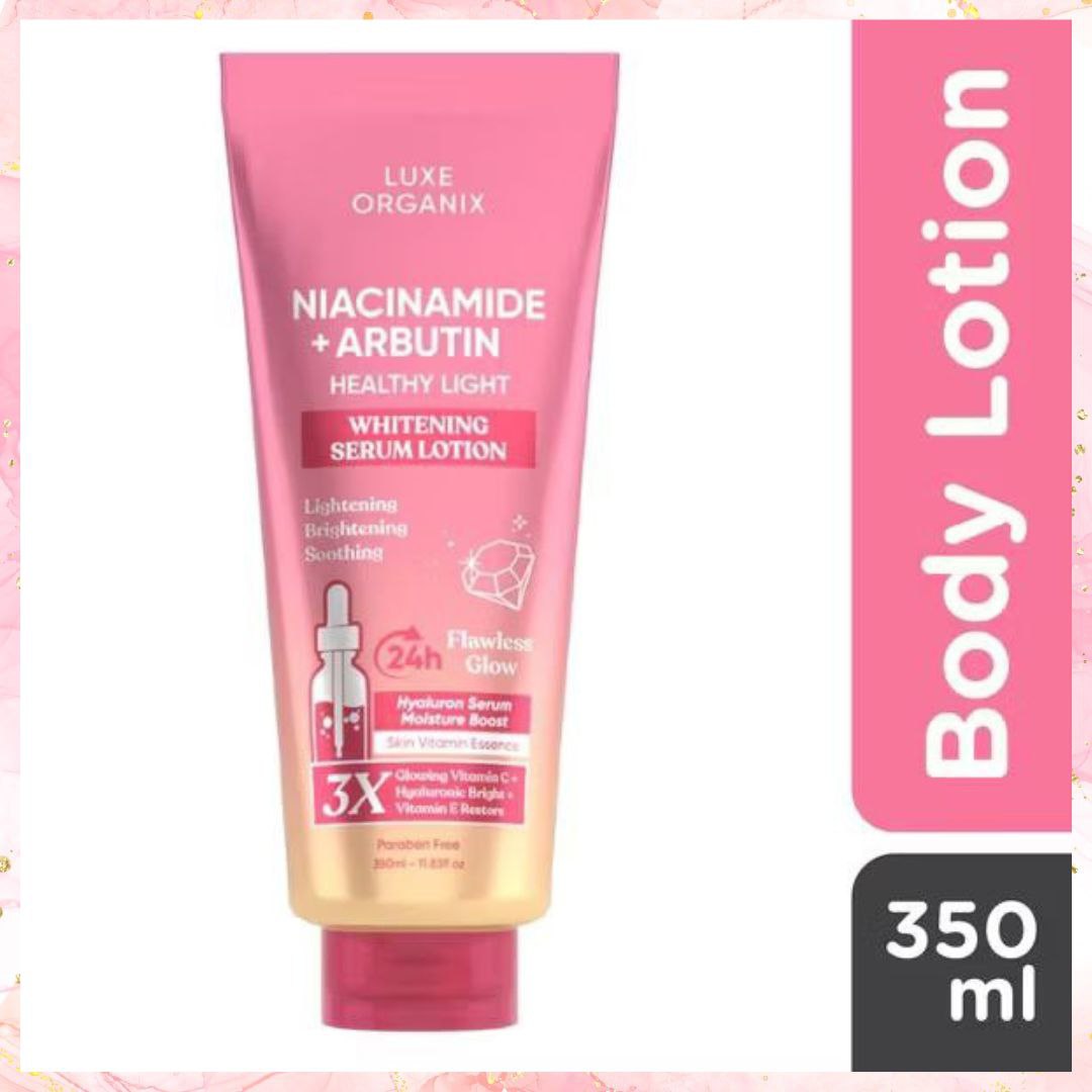 Luxe Organix Niacinamide + Arbutin Whitening Serum Lotion | 350ML