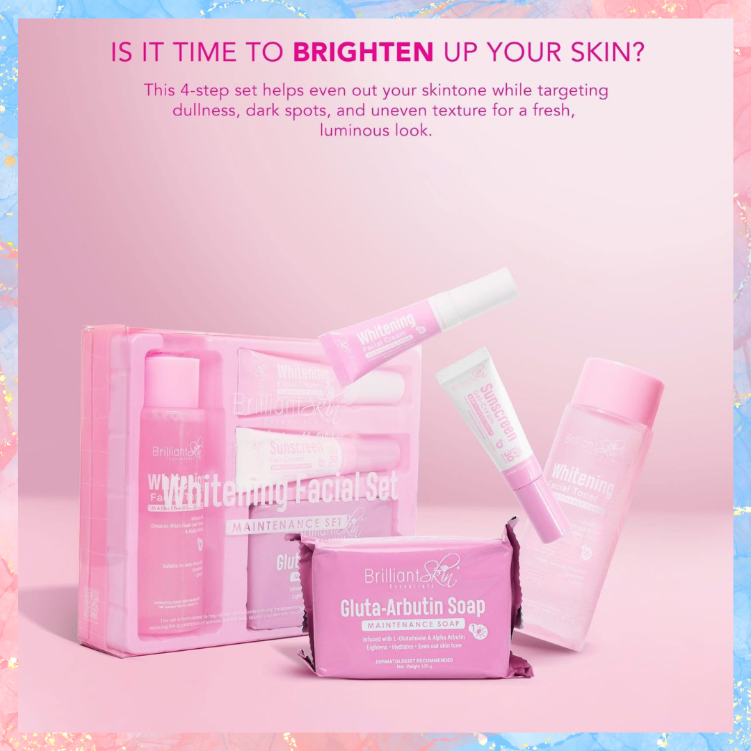 Brilliant Skin Whitening Facial Set | Maintenance Set