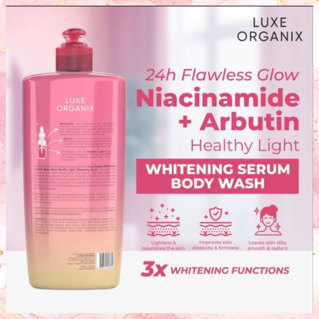 Luxe Organix Niacinamide + Arbutin Body Wash | 1000G