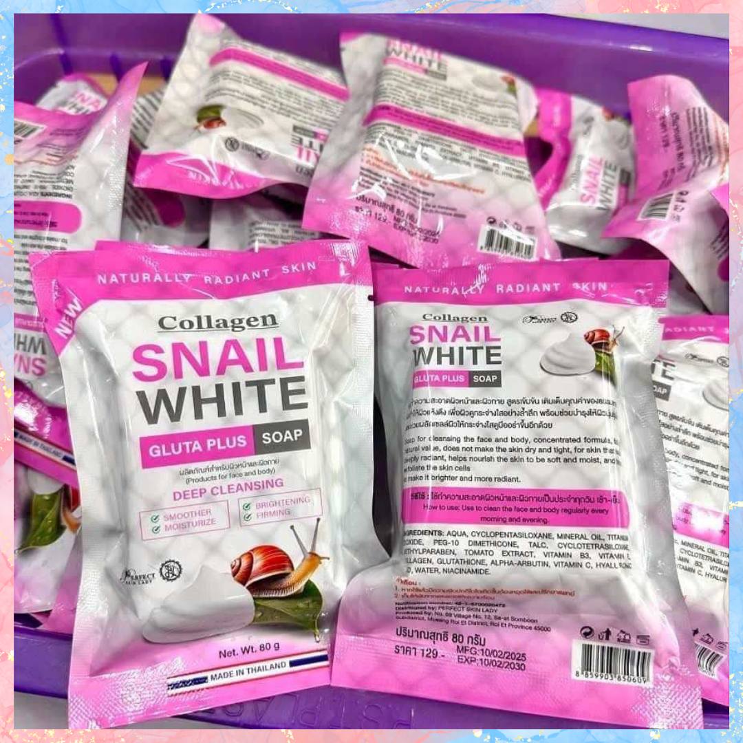 Snail White Plus Deep Cleansing Soap