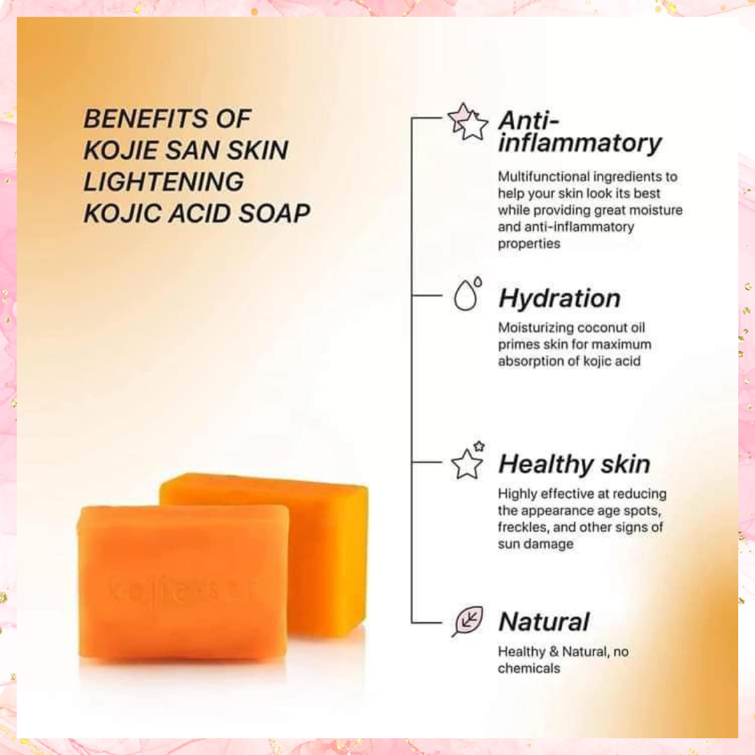 Kojie San Skin Lightening Soap | 100G x 3
