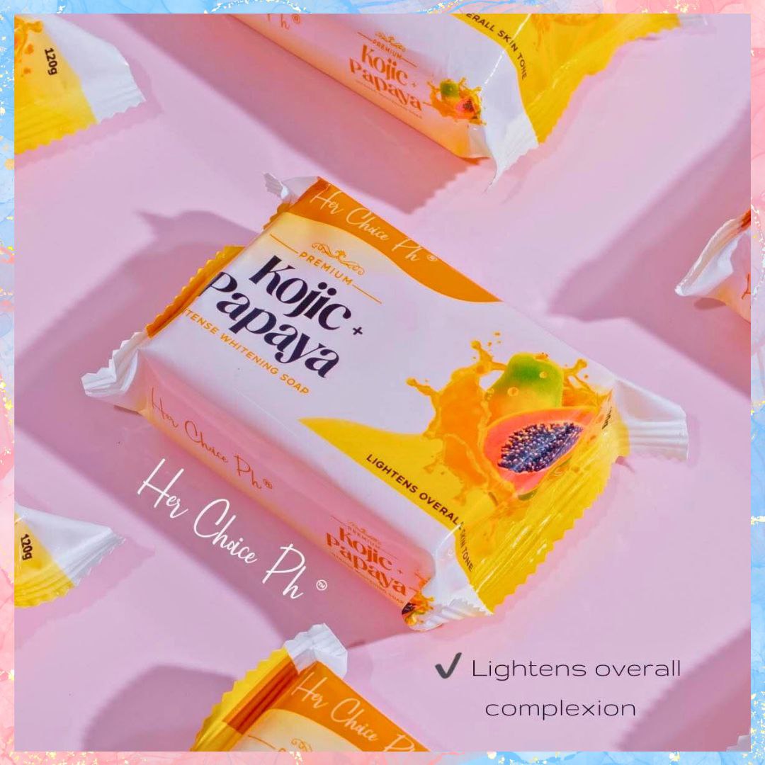 Her Choice PH Kojic Papaya Whitening Soap | 120G