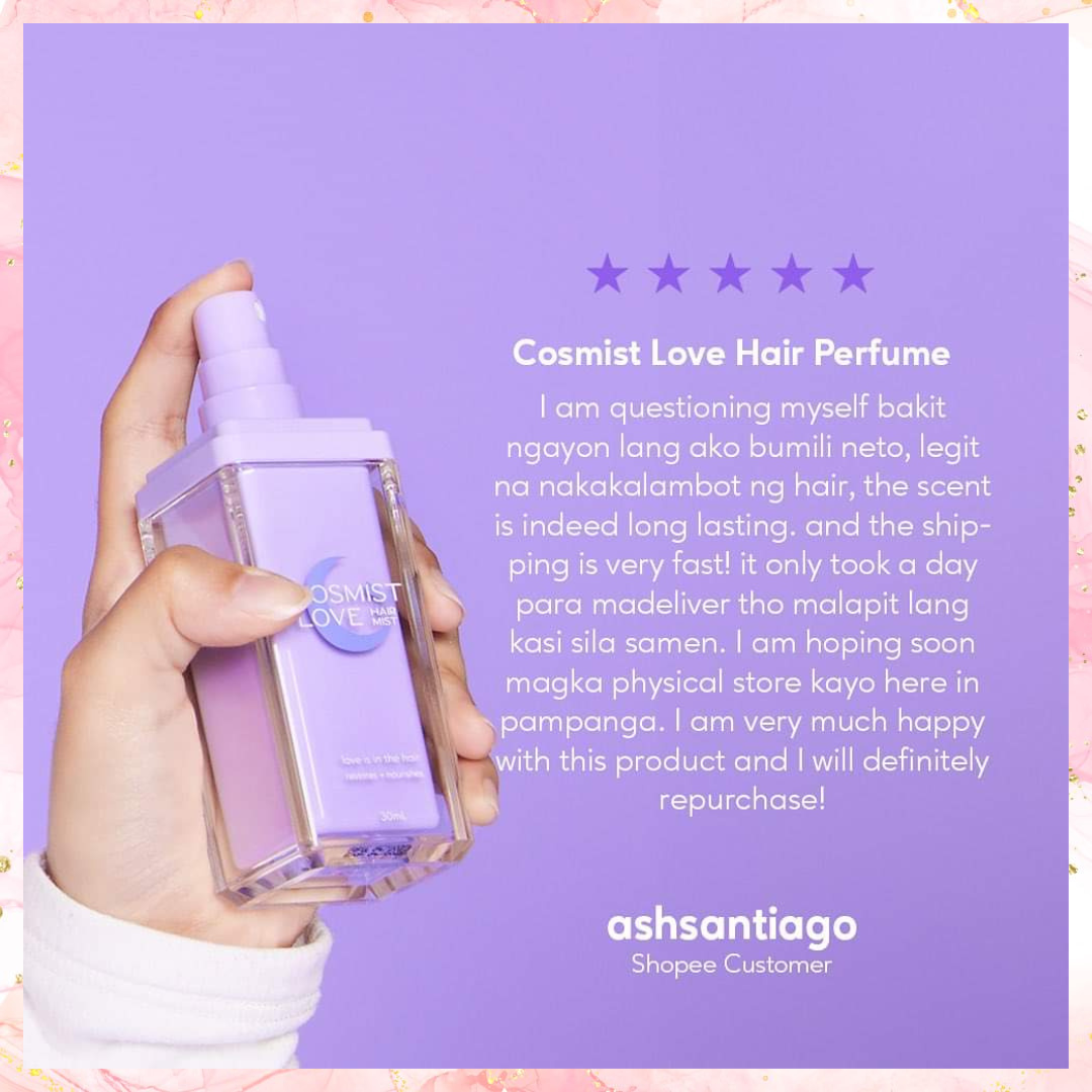 Manic Beauty Cosmist Love Hair Mist | Hair Perfume 30ML