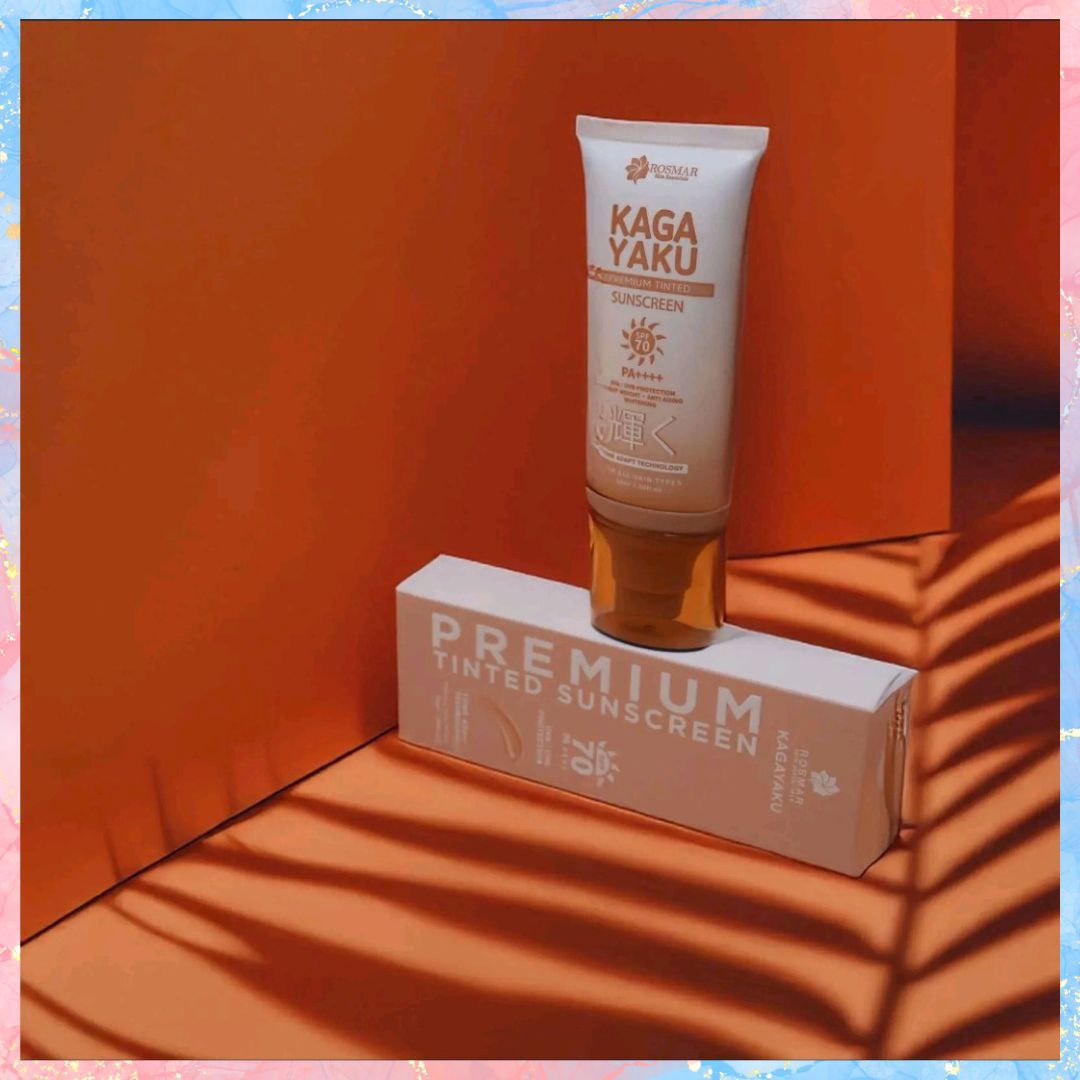 Rosmar Kagayaku Premium Tinted Sunscreen with SPF70 PA++++ | 50ML