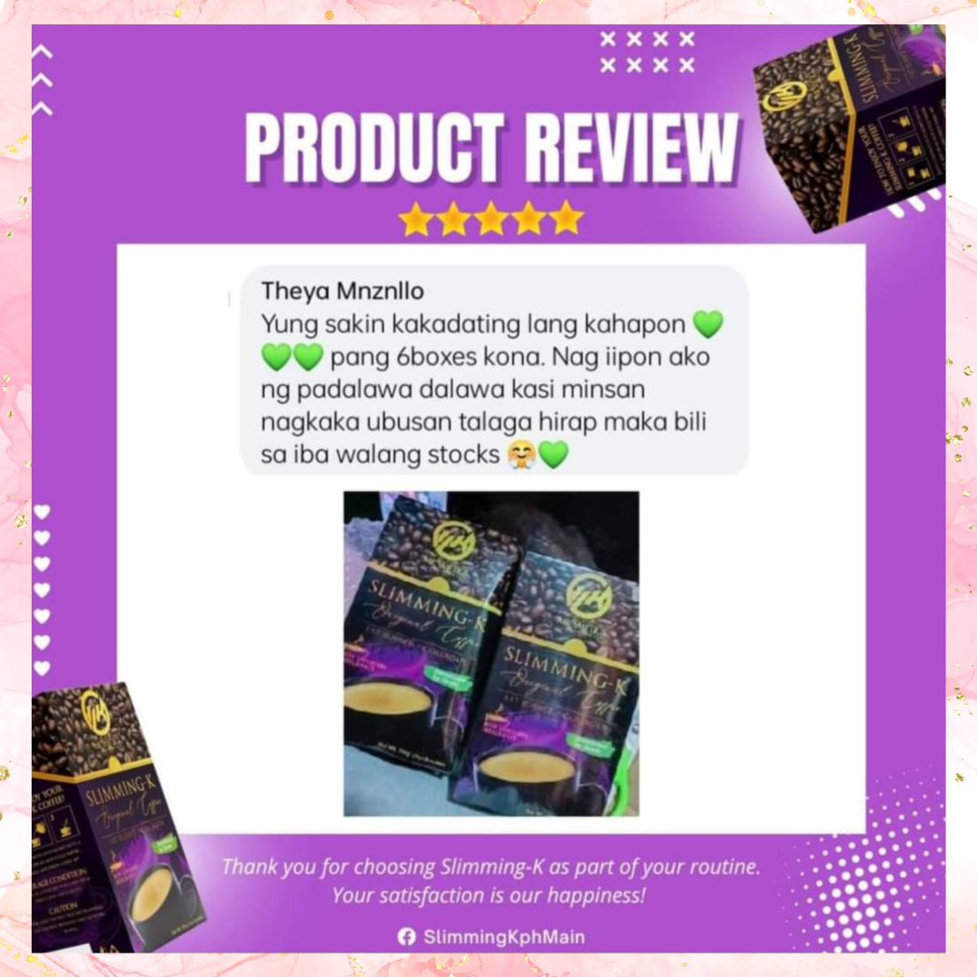 Slimming K Madam Kilay Original Coffee Fat Burner + Collagen | Madam Kilay | 210G