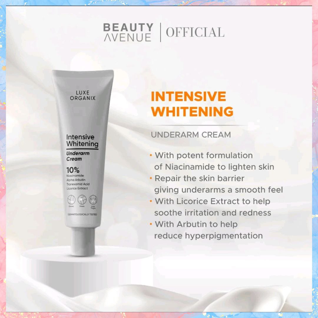 Luxe Organix Intensive Whitening Underarm Cream | 40G