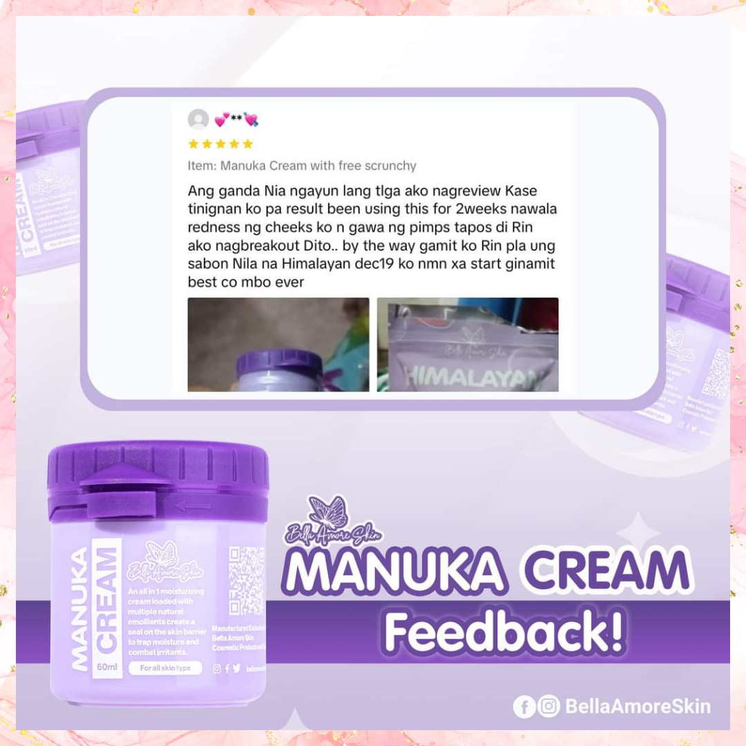 Bella Amore MANUKA CREAM | ALL IN 1 CREAM | 60ML