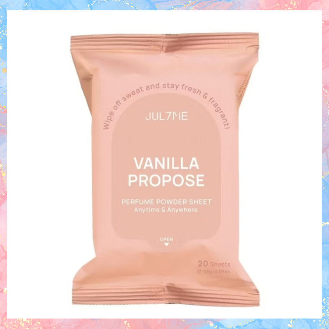 JULYME Vanilla Propose Perfume Powder Sheet | 20sheets