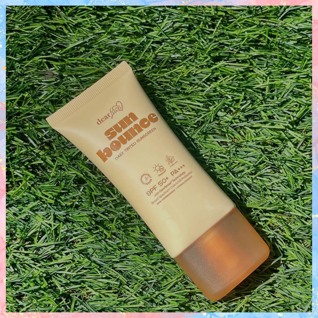 Dear Face Sun Bounce Daily Tinted Sunscreen | SPF50+ PA++++ | 50ML