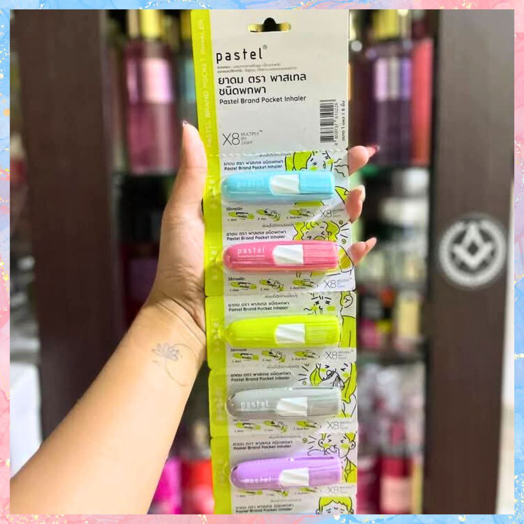 PASTEL & POY-SIAN Inhaler | 6PCS