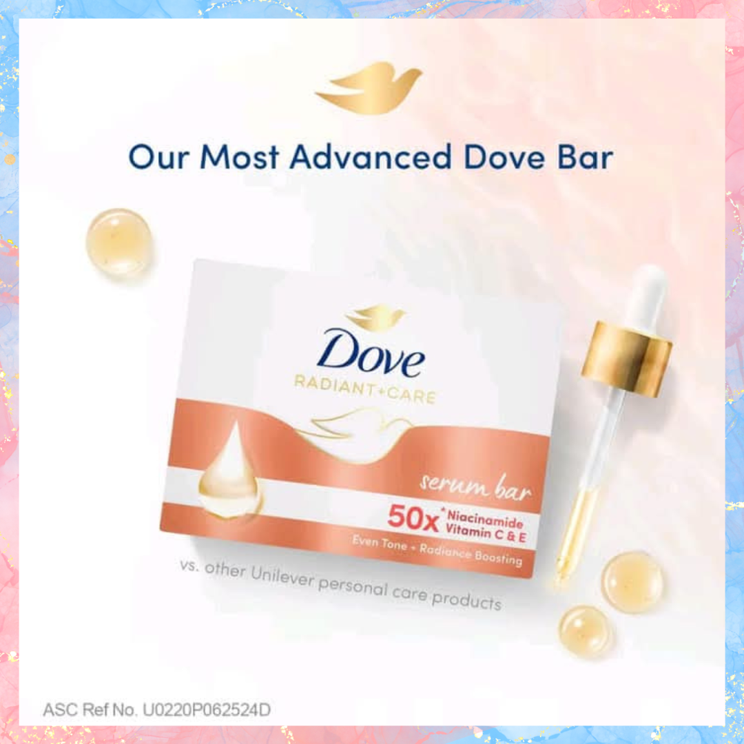 Dove Radiant + Care Serum Bar Soap