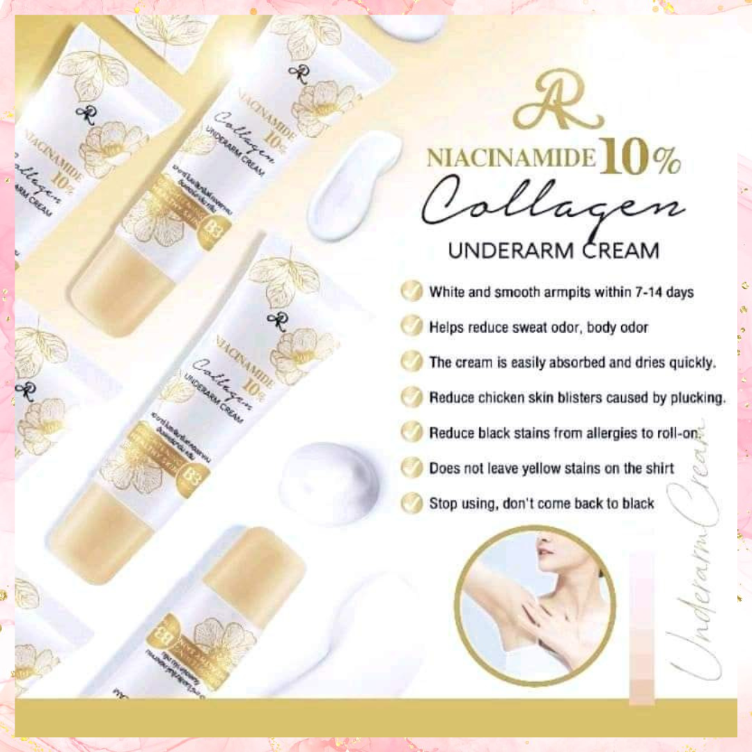 AR Niacinamide B3+ Collagen Underarm Cream