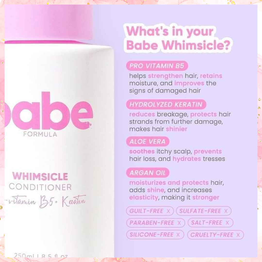 Babe Formula Whimsicle Shampoo and Conditioner | 250ML EACH