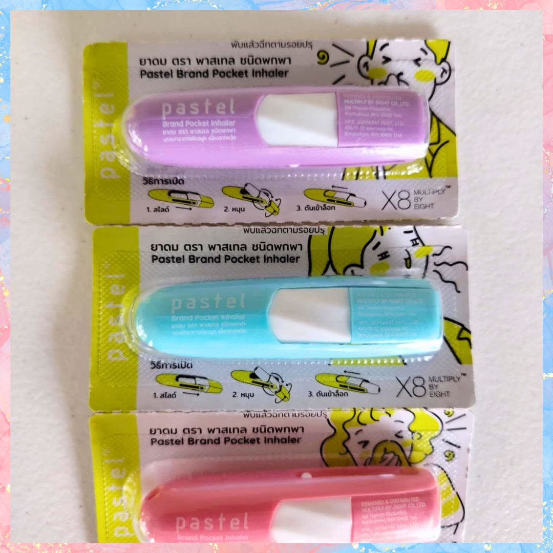 PASTEL & POY-SIAN Inhaler | 6PCS