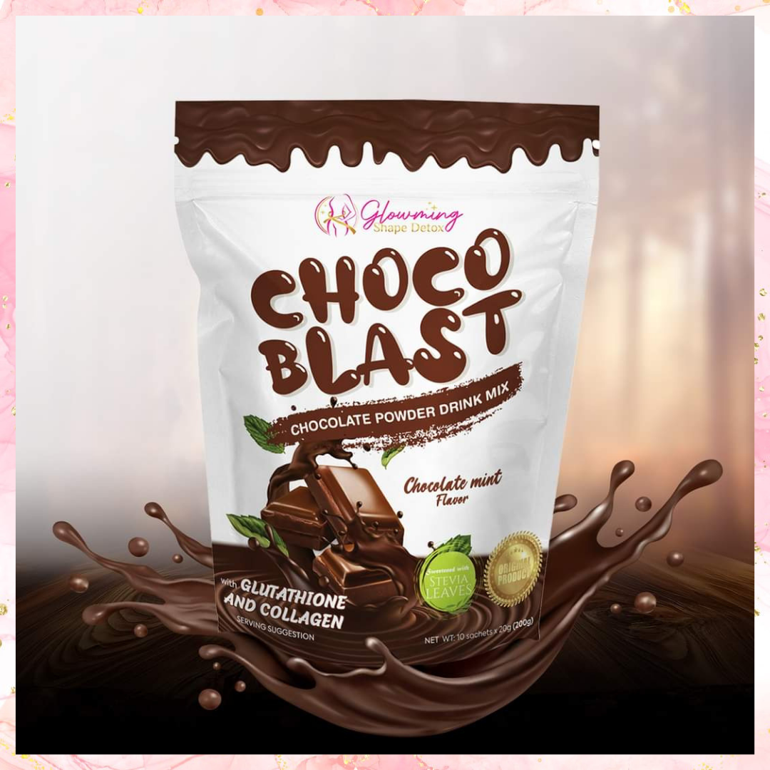 Glowming Shape Choco Blast Detox Drink | 10sachets