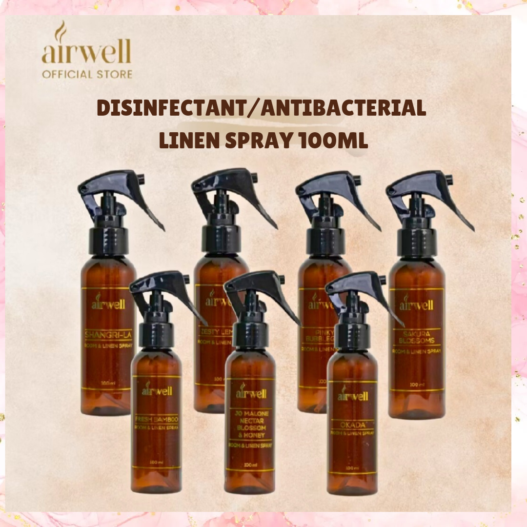 Airwell Disinfectant Deodorizer Linen & Room Spray | 100ML & 200ML