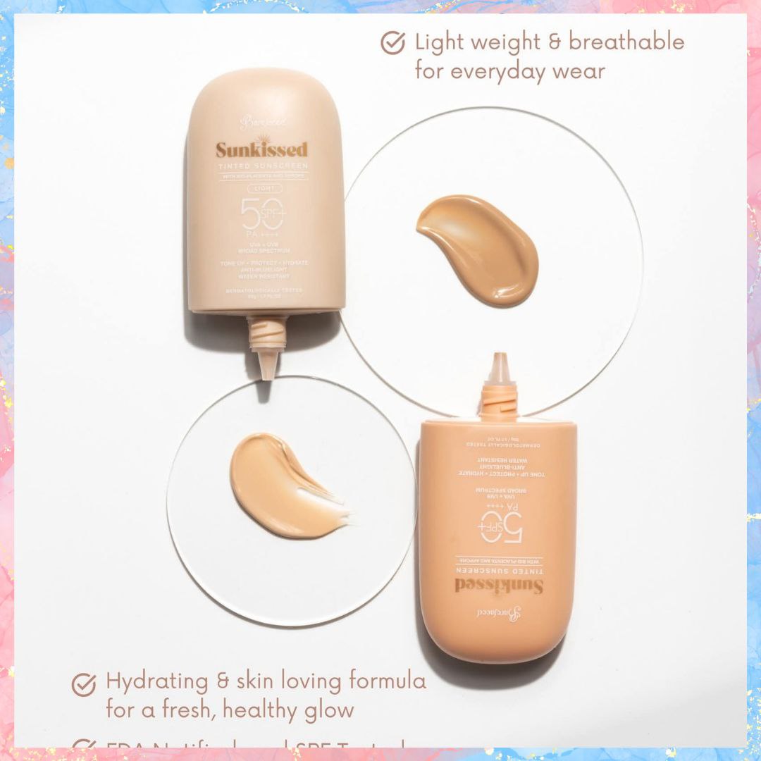 Barefaced Sunkissed Tinted Sunscreen with Bio-Placenta and Appore | SPF50 PA+++