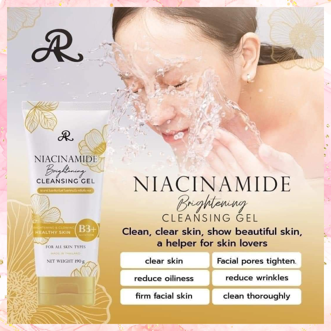 AR Niacinamide B3+ Collagen Brightening Cleansing Gel | 190ML