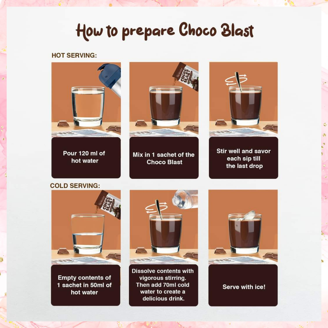 Glowming Shape Choco Blast Detox Drink | 10sachets
