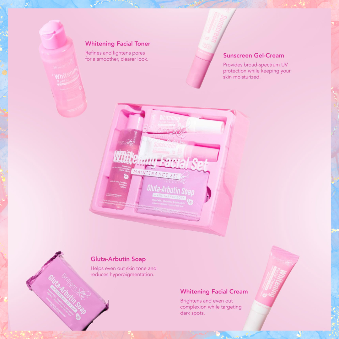 Brilliant Skin Whitening Facial Set | Maintenance Set