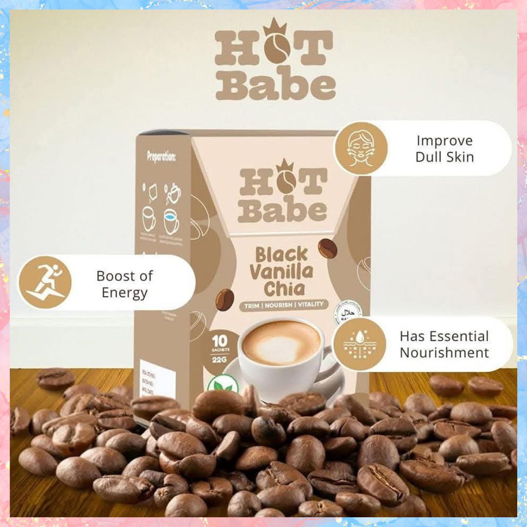 Hot Babe Black Coffee | Kiray Celis | 10sachets