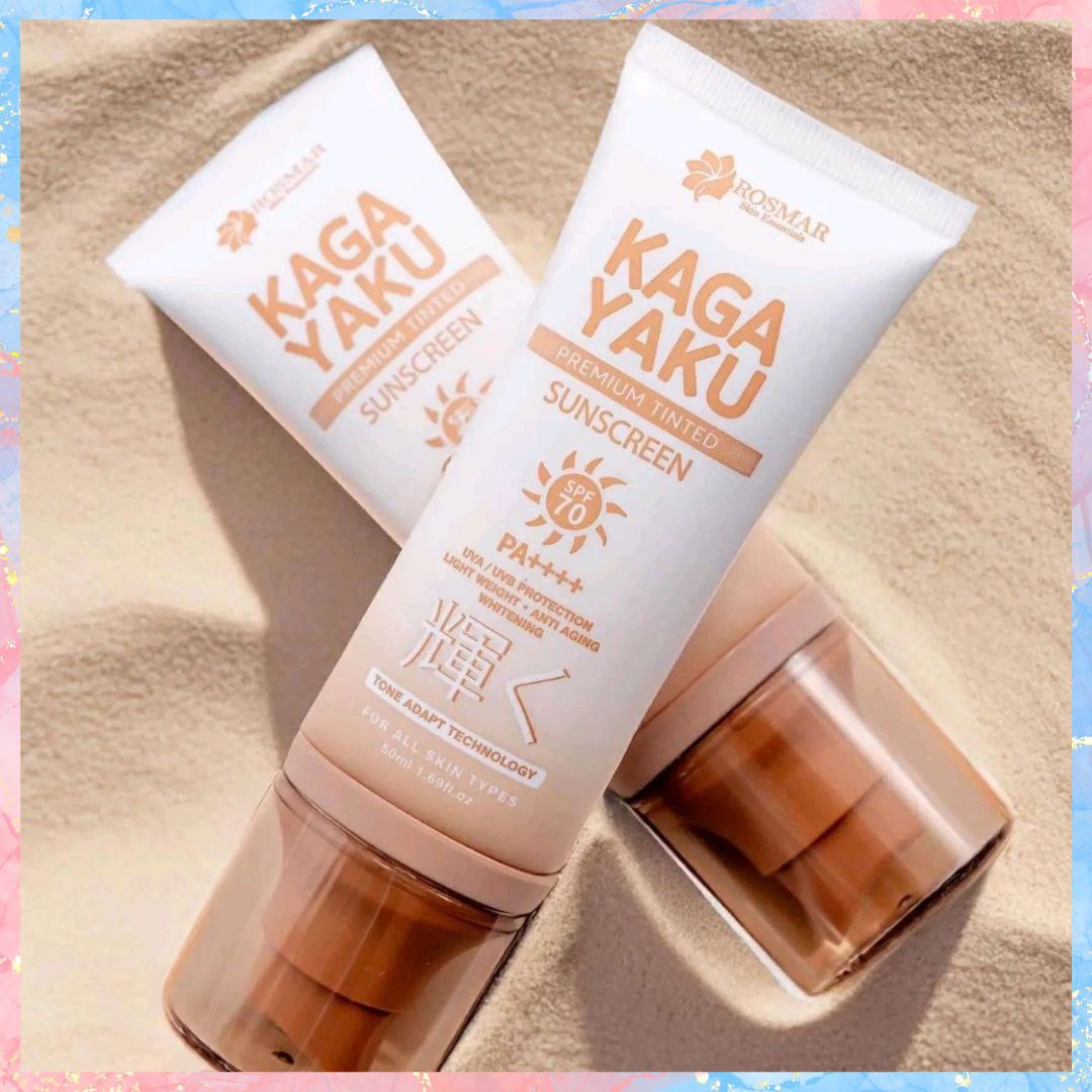 Rosmar Kagayaku Premium Tinted Sunscreen with SPF70 PA++++ | 50ML
