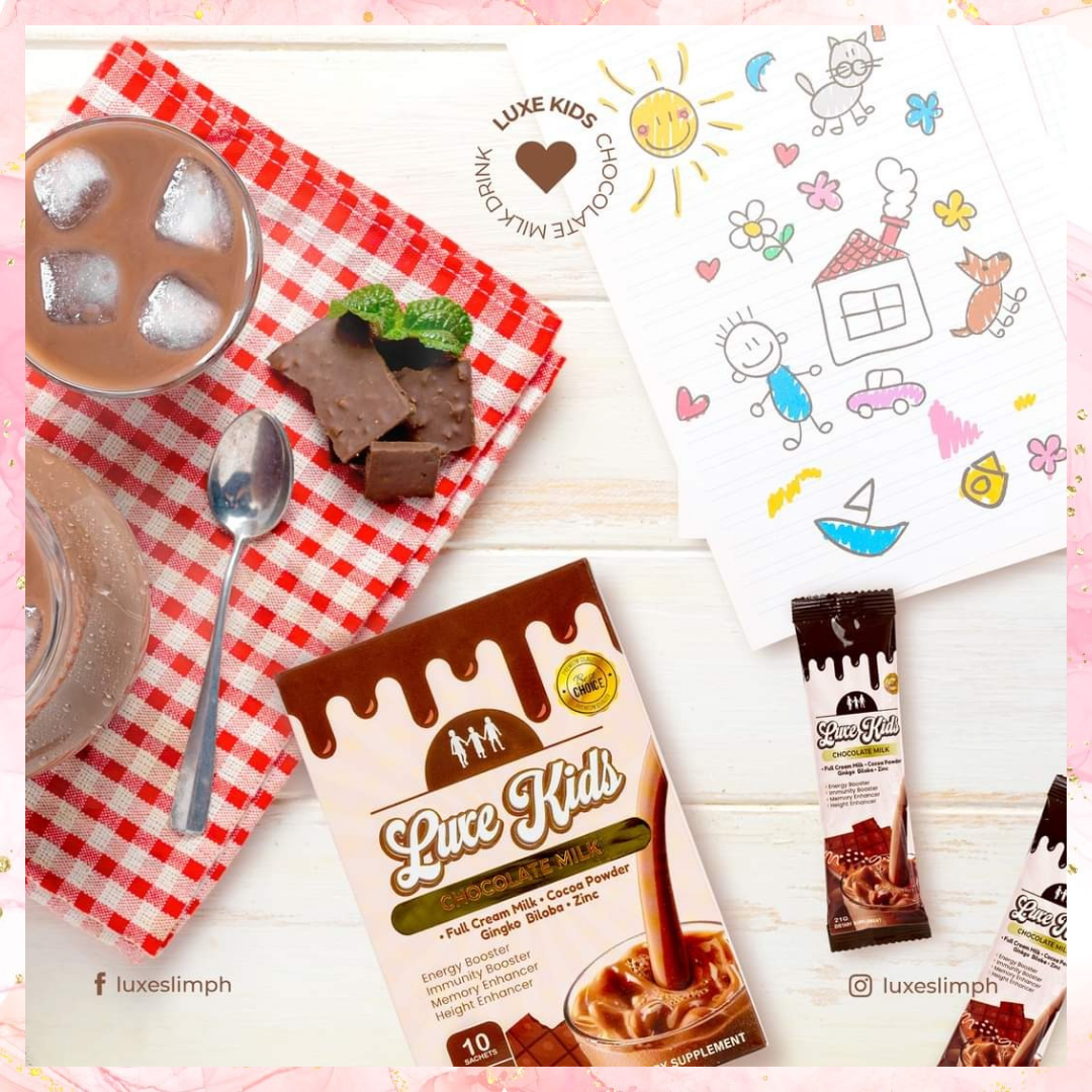 Luxe Kids Chocolate Milk Drink | 10sachets
